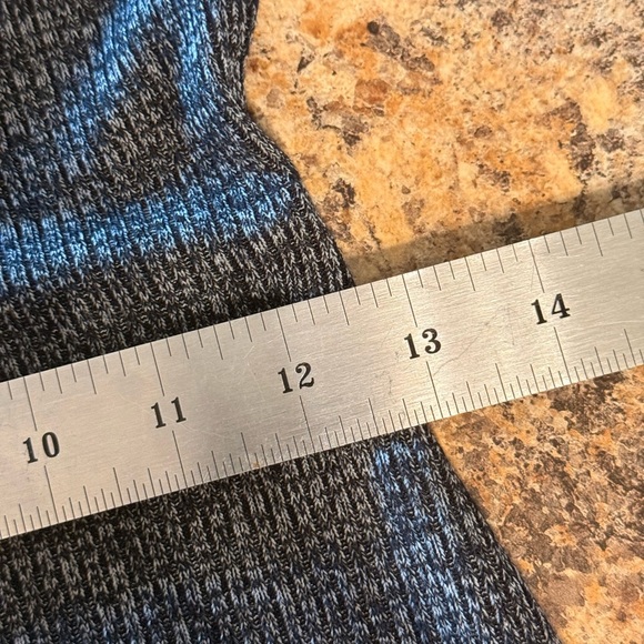 NWT JUICY COUTURE Sweater Dress Heather Gray Black Rhinestones Cold Shoulder XS - Picture 12 of 14